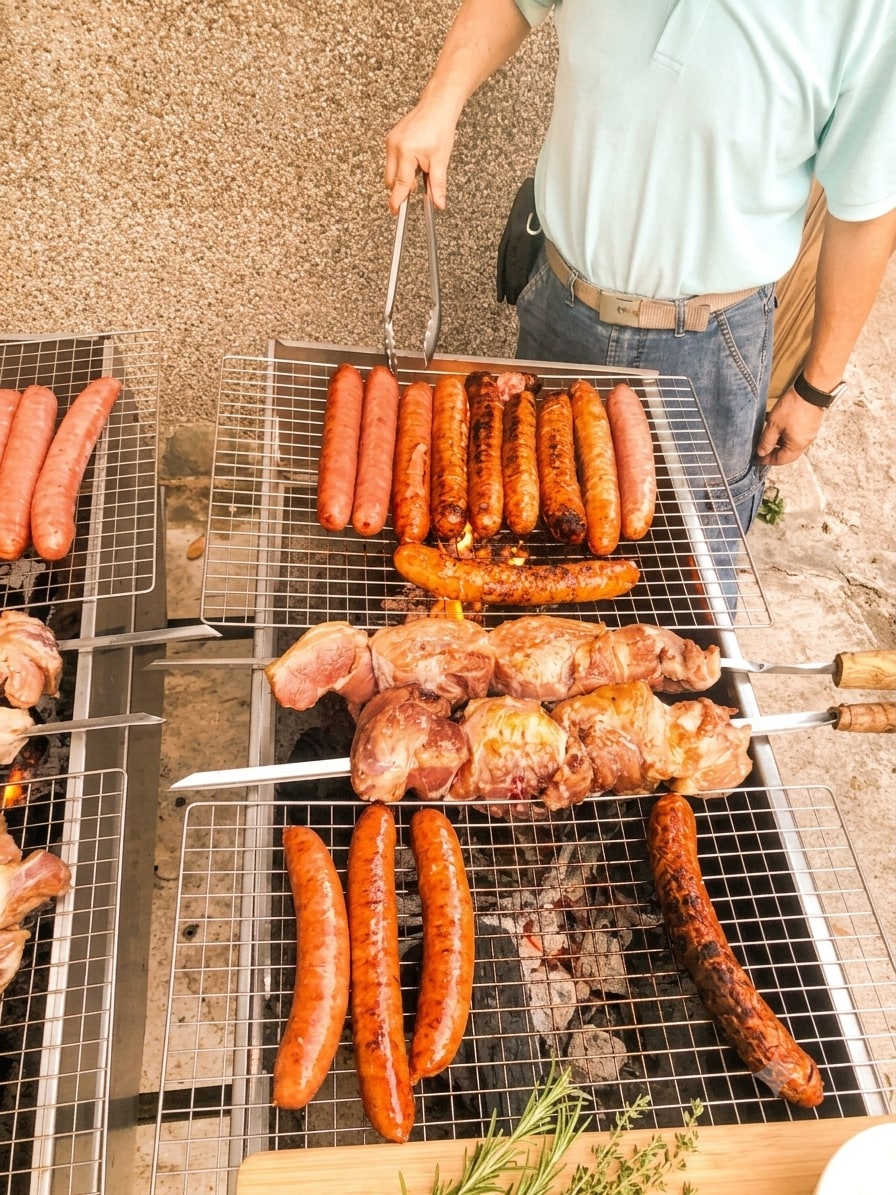 婚禮晚宴現場窯烤料理